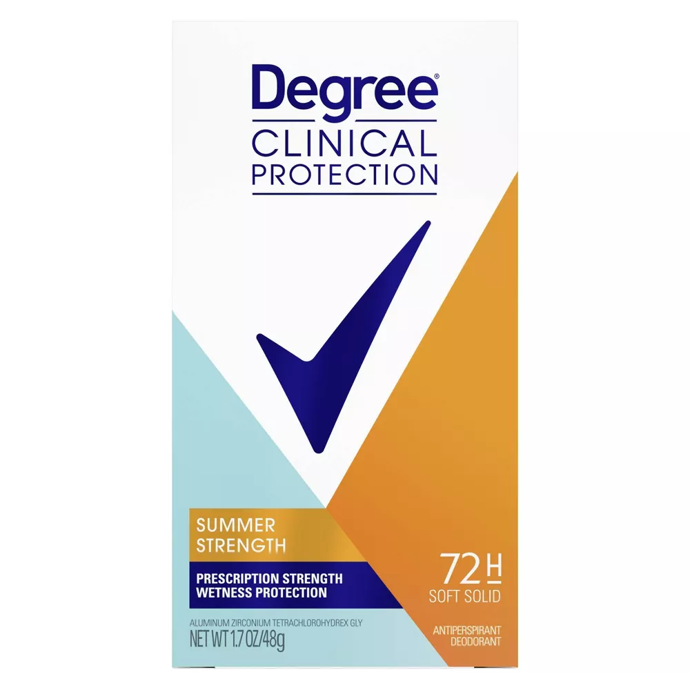 Degree Clinical Protection Deodorant For Women Summer Strength, 1.7 Oz